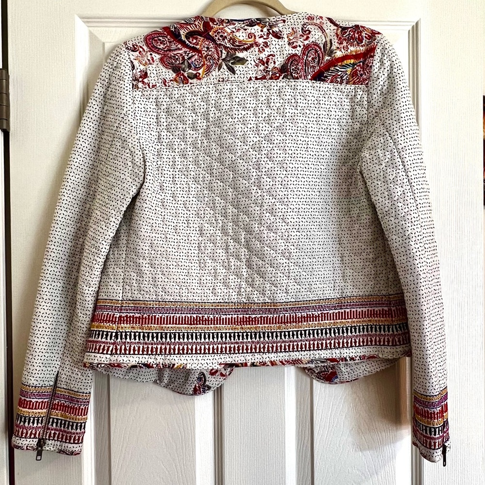 Per Una Multicolor Patterned Quilted Jacket. - image 3